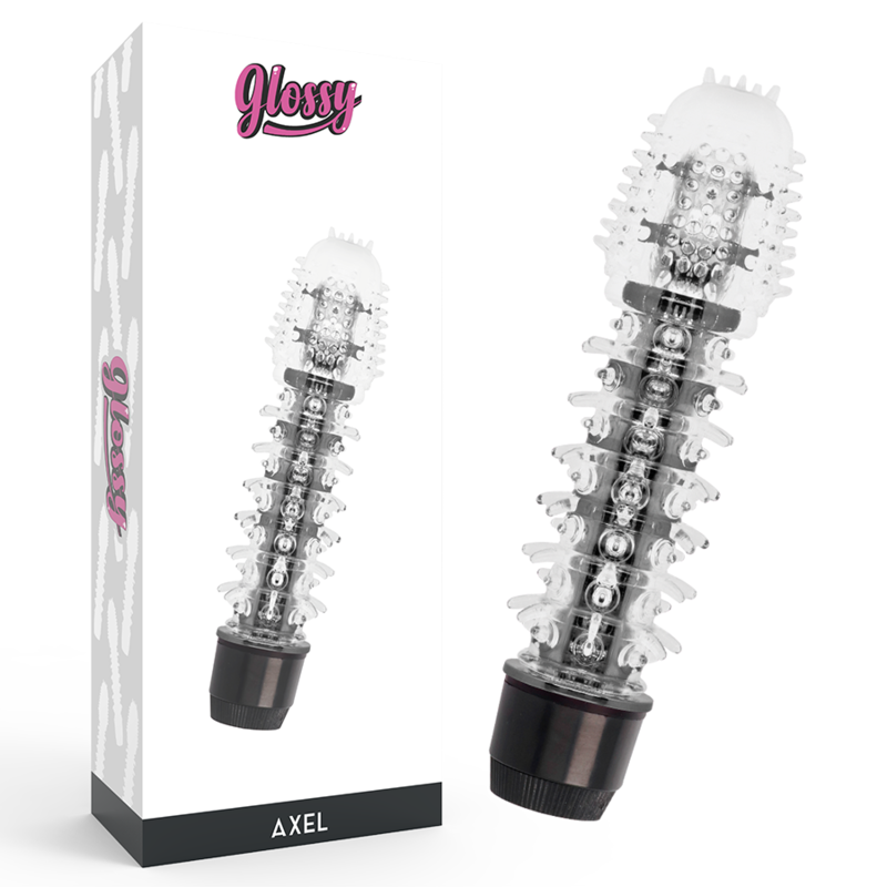 GLOSSY - AXEL BLACK VIBRATOR GLOSSY - AXEL BLACK VIBRATOR