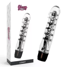 GLOSSY - LENNY VIBRATORE NERO