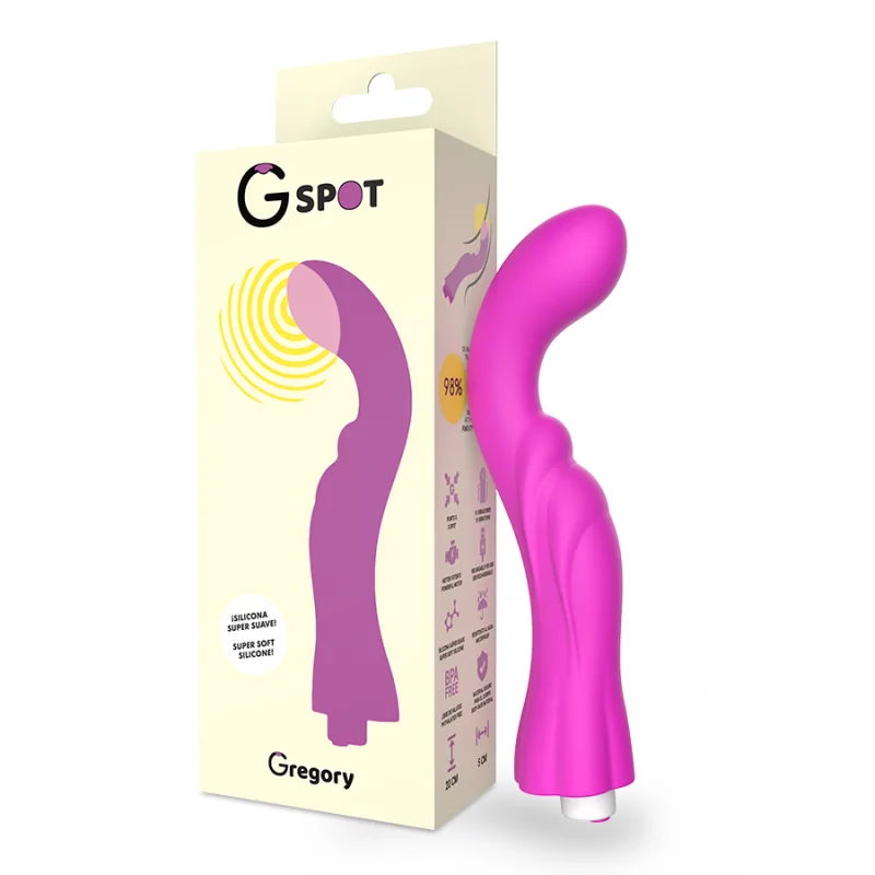 G-SPOT - VIBRATEUR GREGORY VIOLET G-SPOT - VIBRATEUR GREGORY VIOLET