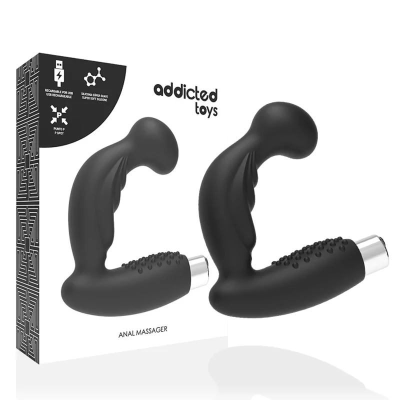 ADDICTED TOYS - VIBRATEUR PROSTATIQUE RECHARGEABLE MODÈLE 3 - NOIR ADDICTED TOYS - VIBRATEUR PROSTATIQUE RECHARGEABLE MODÈLE 3 - NOIR