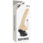 BASECOCK - VIBRATEUR RÉALISTE TÉLÉCOMMANDE NOIR 19 CM -O- 4 CM