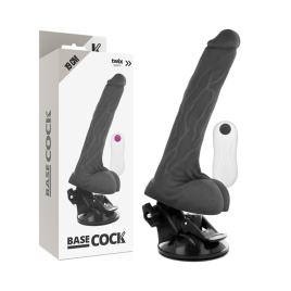 BASECOCK - VIBRATORE TELECOMANDO REALISTICO NATURALE 19 CM
