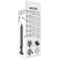 BASECOCK - VIBRATEUR RÉALISTE TÉLÉCOMMANDE NATUREL 20 CM