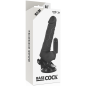 BASECOCK - VIBRATEUR RÉALISTE TÉLÉCOMMANDE NOIR 18,5 CM
