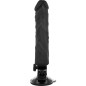 BASECOCK - REALISTISCHER VIBRATOR MIT FERNBEDIENUNG SCHWARZ 21 CM
