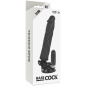 BASECOCK - VIBRATORE REALISTICO TELECOMANDO NERO 21 CM BASECOCK - VIBRATORE REALISTICO TELECOMANDO NERO 21 CM