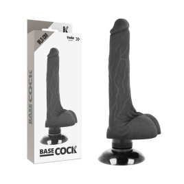 BASECOCK - REALISTIC VIBRATOR 2-1 FLESH 18.5 CM