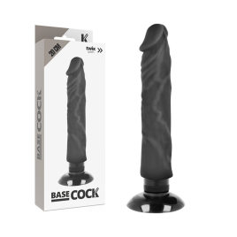 BASECOCK - REALISTISCHER VIBRATOR 2-1 NATÜRLICH 20 CM