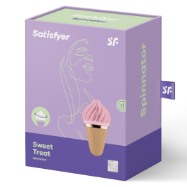 SATISFYER SWEET TREAT SPINNATOR - SCHWARZ