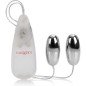 CALEXOTICS - VIBRATING BULLETS SILVER DUO CALEXOTICS - VIBRATING BULLETS SILVER DUO