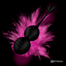 RITHUAL - BALLES DE KEGEL VIBRANTES RECHARGEABLES NISHA ORCHIDÉE