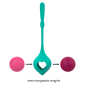RITHUAL- SET DI ALLENAMENTO PELVICO DEVA AQUA GREEN RITHUAL- SET DI ALLENAMENTO PELVICO DEVA AQUA GREEN