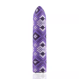 CUSTOM BULLETS - RECHARGEABLE SNAKE PURPLE MAGNETIC BULLET 10V