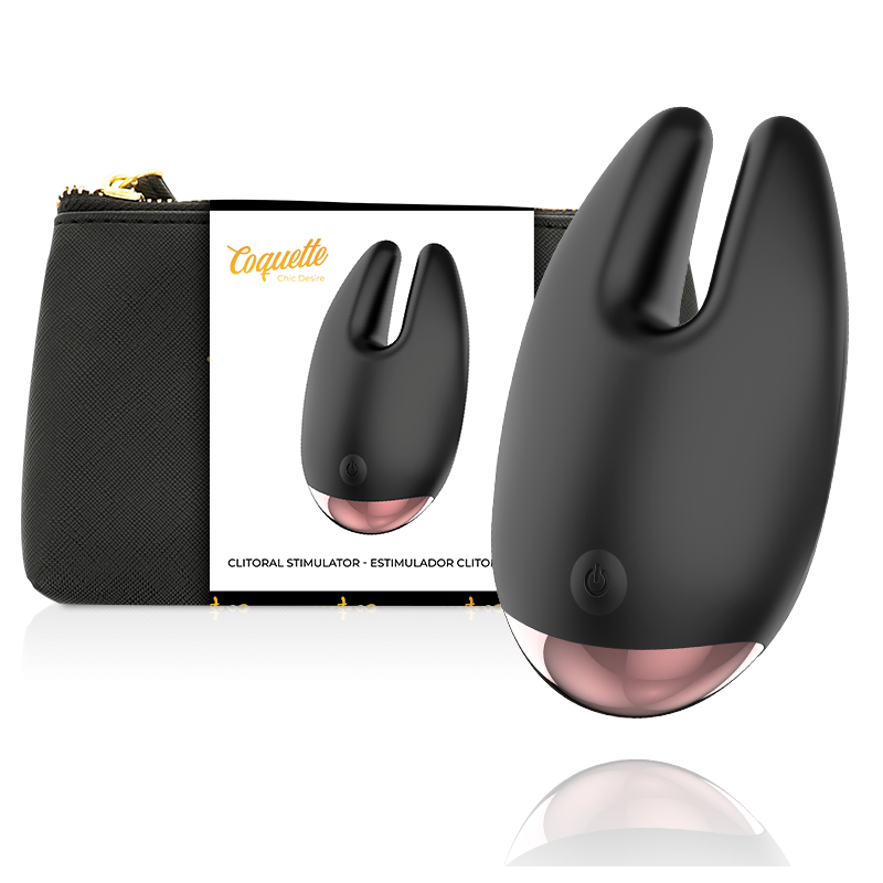 COQUETTE CHIC DESIRE - STIMULATEUR CLITORIAL NOIR / OR