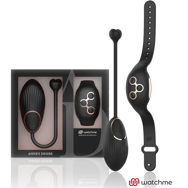 ANNE'S DESIRE - EGG TECHNOLOGIE DE TÉLÉCOMMANDE WATCHME NOIR/OR ANNE'S DESIRE - EGG TECHNOLOGIE DE TÉLÉCOMMANDE WATCHME NOIR/OR