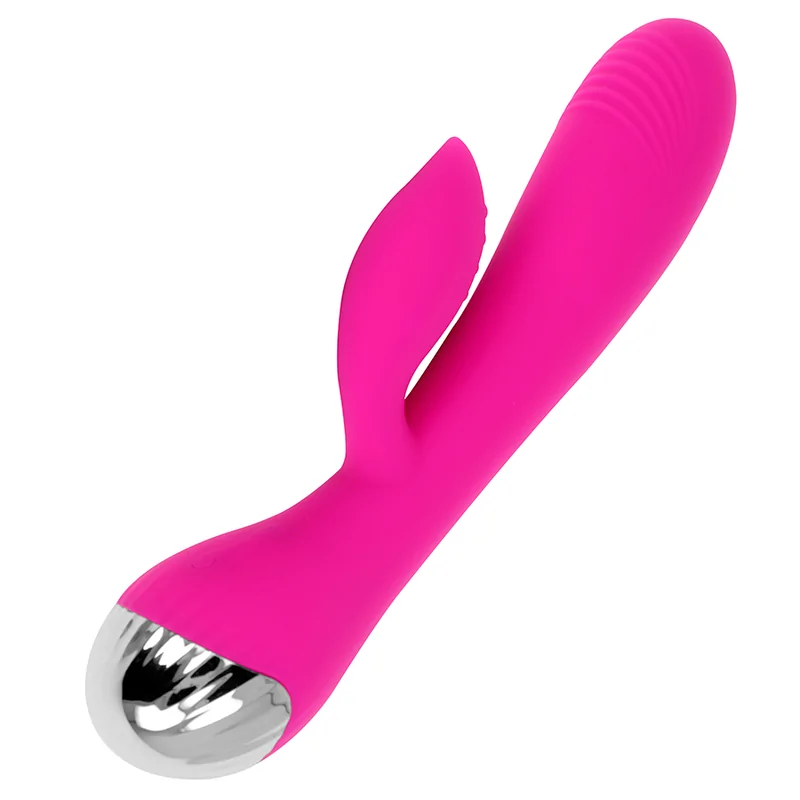 OHMAMA - WIEDERAUFLADBARER VIBRATOR MIT KANINCHEN 10 VIBRATIONSMODI 19 CM OHMAMA - WIEDERAUFLADBARER VIBRATOR MIT KANINCHEN 10 VIBRATIONSMODI 19 CM