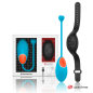 WEARWATCH - TÉLÉCOMMANDE WATCHME TECHNOLOGIE BLEU OEUF / JET WEARWATCH - TÉLÉCOMMANDE WATCHME TECHNOLOGIE BLEU OEUF / JET