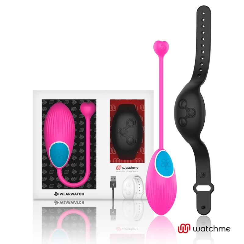 WEARWATCH - TECNOLOGIA WATCHME TELECOMANDO UOVO FUCSIA / JET WEARWATCH - TECNOLOGIA WATCHME TELECOMANDO UOVO FUCSIA / JET