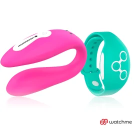 WEARWATCH - DUAL-TECHNOLOGIE-WATCHME-VIBRATOR FUCHSIA / MEERWASSER