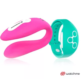 WEARWATCH - DUAL TECHNOLOGY WATCHME VIBRATOR FUCHSIA / SEAWATER
