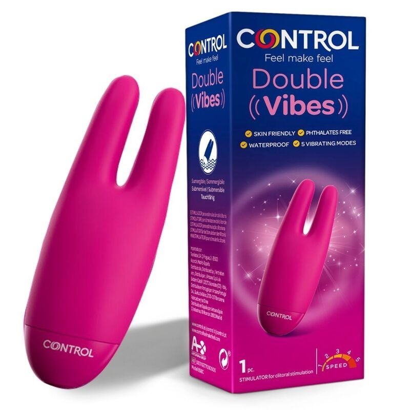 CONTROL - STIMULATEUR DOUBLE VIBES CONTROL - STIMULATEUR DOUBLE VIBES
