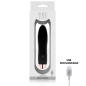 DOLCE VITA - AUFLADBARER VIBRATOR VIER SCHWARZ 7 GESCHWINDIGKEITEN DOLCE VITA - AUFLADBARER VIBRATOR VIER SCHWARZ 7 GESCHWINDIGKEITEN