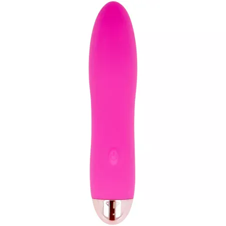 DOLCE VITA - VIBRATEUR RECHARGEABLE QUATRE ROSE 7 VITESSES