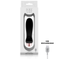 DOLCE VITA - AUFLADBARER VIBRATOR FÜNF SCHWARZ 7 GESCHWINDIGKEITEN DOLCE VITA - AUFLADBARER VIBRATOR FÜNF SCHWARZ 7 GESCHWINDIGKEITEN