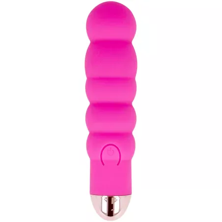 DOLCE VITA - AUFLADBARER VIBRATOR SECHS ROSA 7 GESCHWINDIGKEITEN