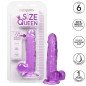 CALEXOTICS - GODE REINE TAILLE VIOLET 15.3 CM CALEXOTICS - GODE REINE TAILLE VIOLET 15.3 CM