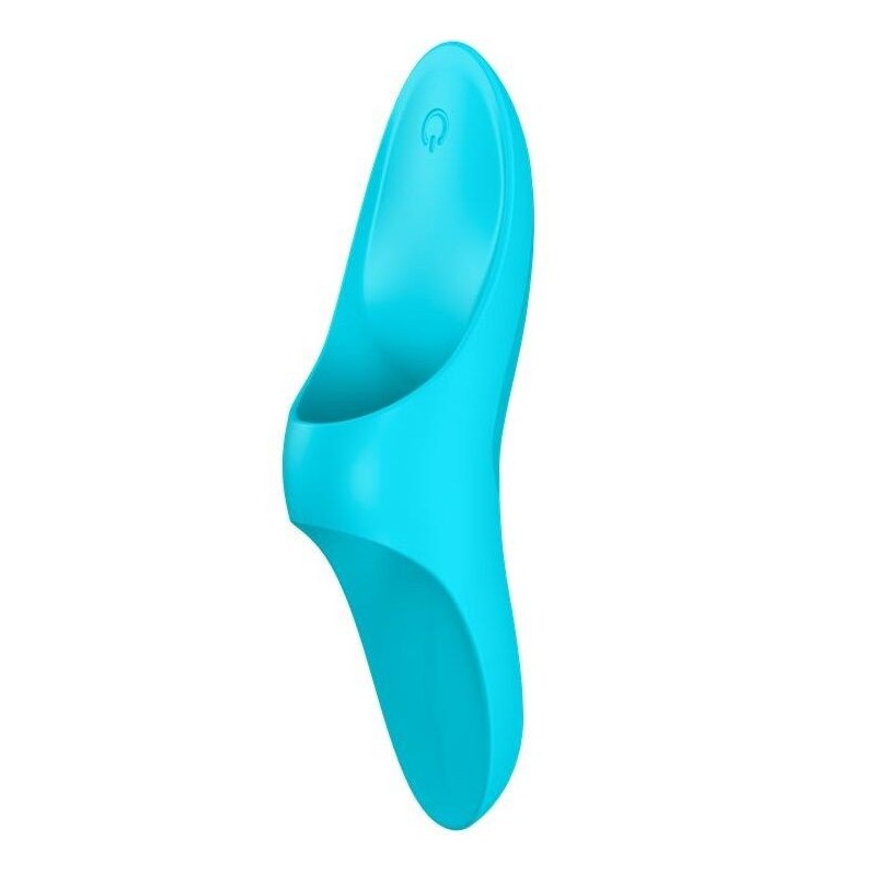 SATISFYER - VIBRATORE DA DITO TEASER LUCE BLU SATISFYER - VIBRATORE DA DITO TEASER LUCE BLU