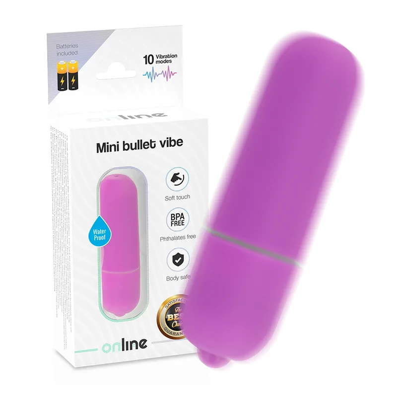 ONLINE - MINI BULLET VIBE PURPLE ONLINE - MINI BULLET VIBE PURPLE
