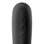 SATISFYER - DUAL KISS AIR PULSE VIBRATOR BLACK SATISFYER - DUAL KISS AIR PULSE VIBRATOR BLACK