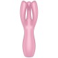 SATISFYER THREESOME 3 VIBRATOR - ROSA