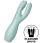 SATISFYER THREESOME 3 VIBRATOR - PINK