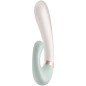 SATISFYER HEAT WAVE VIBRATOR APP - WHITE SATISFYER HEAT WAVE VIBRATOR APP - WHITE