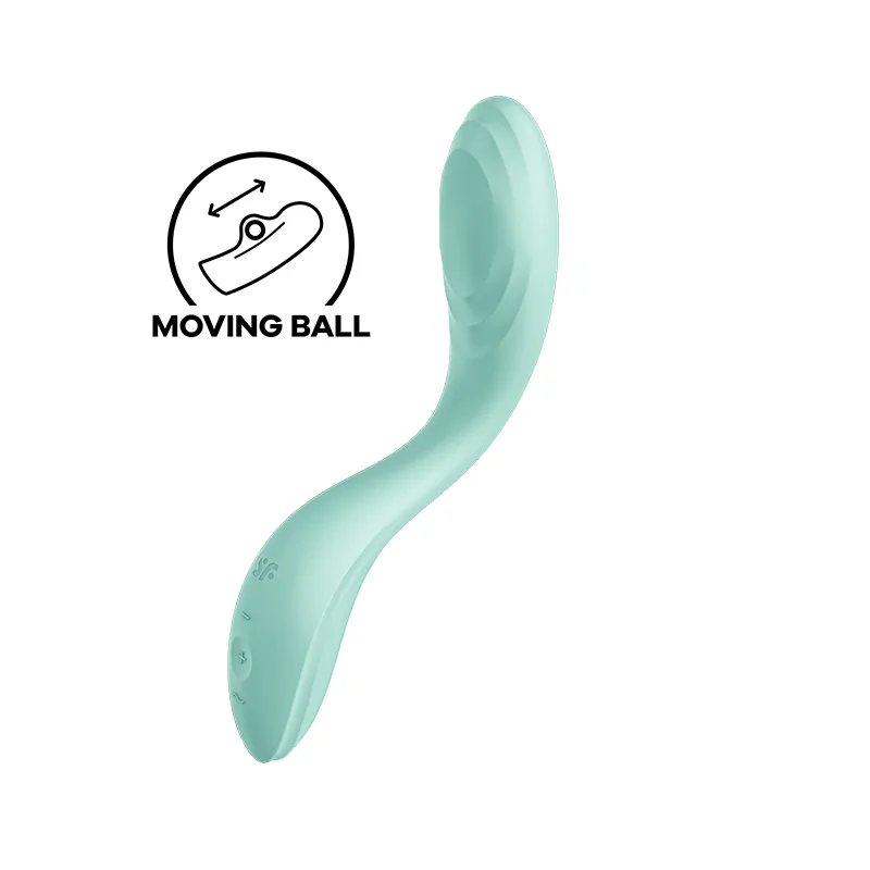 VIBRATORE G-SPOT SATISFYER RRROLLING PLEASURE - VERDE VIBRATORE G-SPOT SATISFYER RRROLLING PLEASURE - VERDE