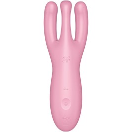 SATISFYER THREESOME 4 VIBRATOR APP - BLUE