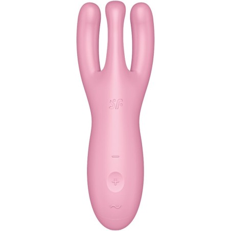 SATISFYER THREESOME 4 VIBRATOR APP - BLUE