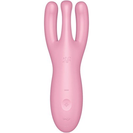 SATISFYER THREESOME 4 VIBRATOR APP - BLUE