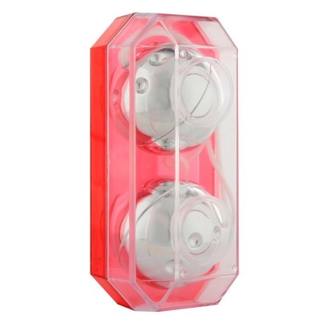 SEVEN CREATIONS - BOULES DE GEISHA ARGENT NUANCES ARGENTÉES