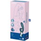 SATISFYER HUG ME RABBIT VIBRATOR APP - PINK