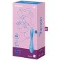 SATISFYER - APPLICATION MULTI VIBRATEUR G-SPOT FLEX 4+ BLEU SATISFYER - APPLICATION MULTI VIBRATEUR G-SPOT FLEX 4+ BLEU