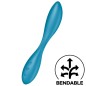 SATISFYER - VIBRATEUR MULTI G-SPOT FLEX 1 BLEU SATISFYER - VIBRATEUR MULTI G-SPOT FLEX 1 BLEU