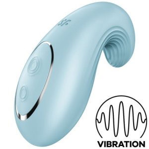VIBRATORE DA APPOGGIO SATISFYER DIPPING DELIGHT - ROSSO