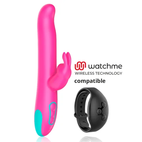 HAPPY LOKY - PLUTO RABBIT VIBRATOR ROTATOR WATCHME WIRELESS TECHNOLOGY COMPATIBLE