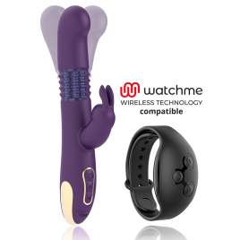 TREASURE - BASTIAN RABBIT UP  DOWN, ROTATOR  VIBRATOR COMPATIBLE WITH WATCHME WIRELESS TECHNOLOGY
