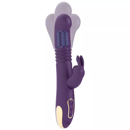 TREASURE - BASTIAN RABBIT UP DOWN, ROTATOR VIBRATOR COMPATIBLE WITH WATCHME WIRELESS TECHNOLOGY