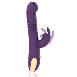 TREASURE - BASTIAN RABBIT UP  DOWN, ROTATOR  VIBRATOR KOMPATIBEL MIT WATCHME WIRELESS TECHNOLOGY