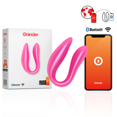 ONINDER? - LISBOA G-SPOT  CLITORAL STIMULATEUR ROSE - APPLICATION GRATUITE